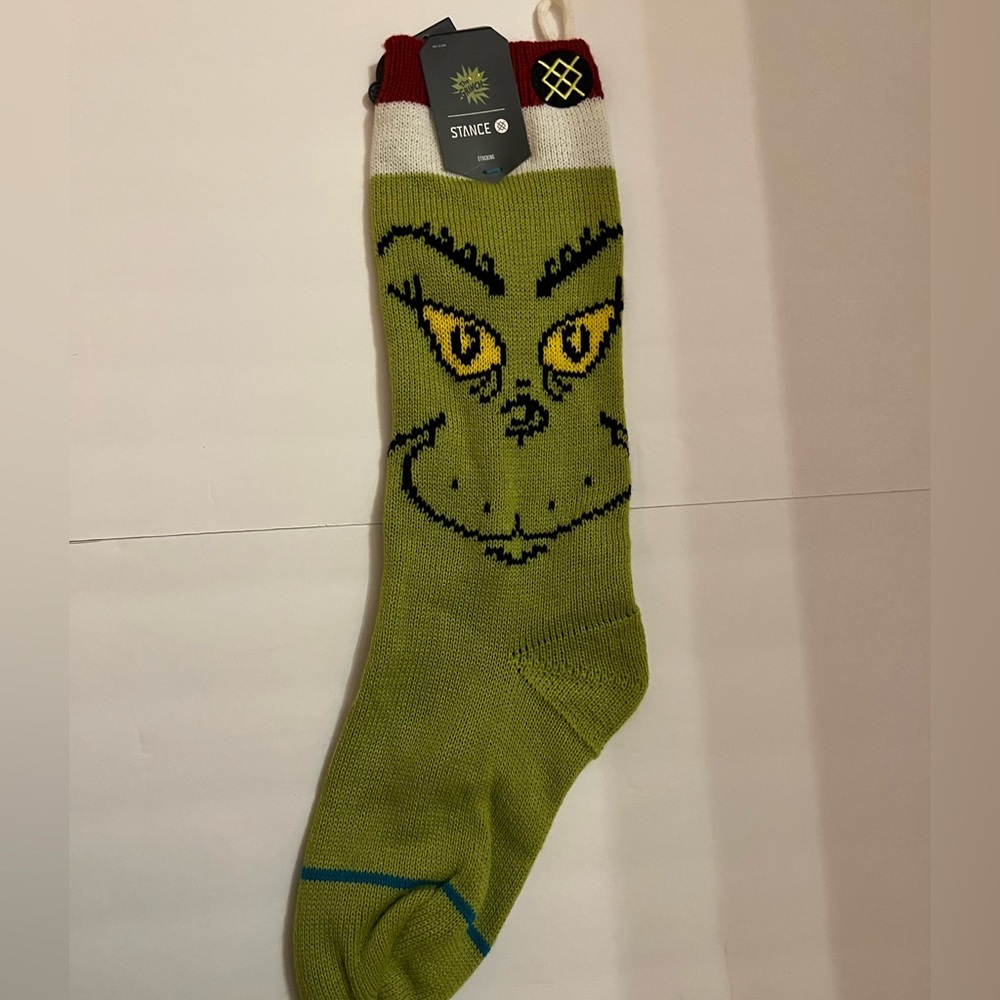 Stance Grinch Christmas Stocking ~ Brand New With Tags